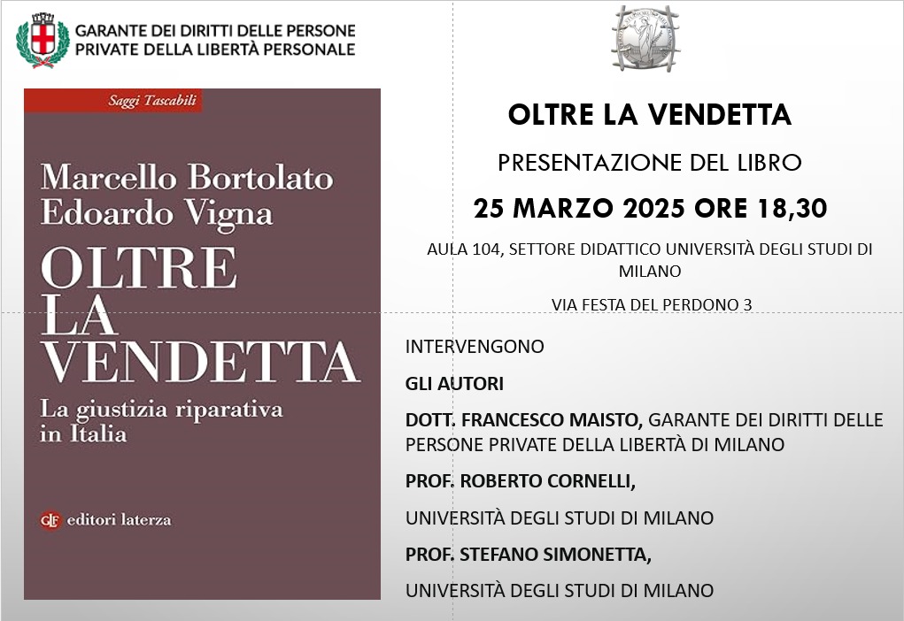 Beyond Vengeance: Restorative Justice in Italy