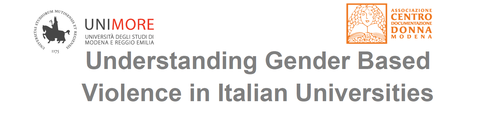Understanding Gender Based Violence in Italian Universities