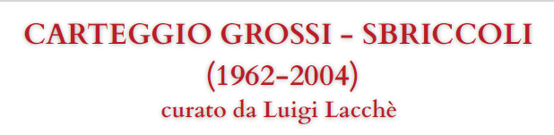 Due incontri di studio in occasione della pubblicazione del Carteggio Paolo Grossi – Mario Sbriccoli (1962-2004)
