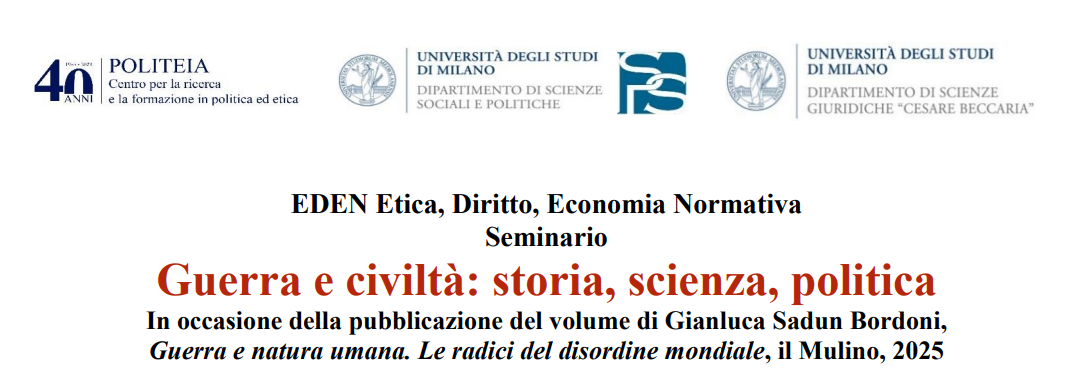 Guerra e civiltà: storia, scienza, politica 