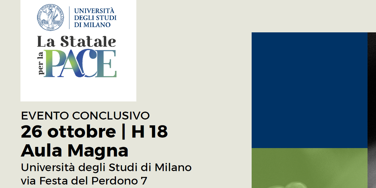 Evento conclusivo de La Statale per la Pace 2026